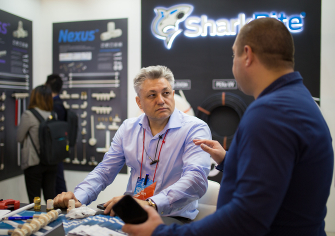 SharkBite at Aqua Therm Kyiv 2019 International Exhibition