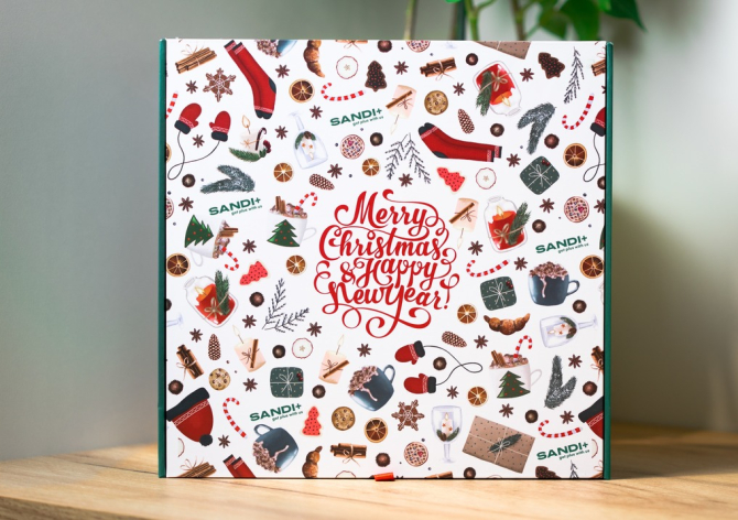 Новорічний подарунок для дітей - Sweet Box SANDI+!